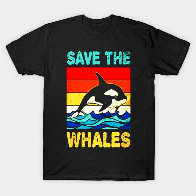 Save The Whales T-Shirt by dotanstav